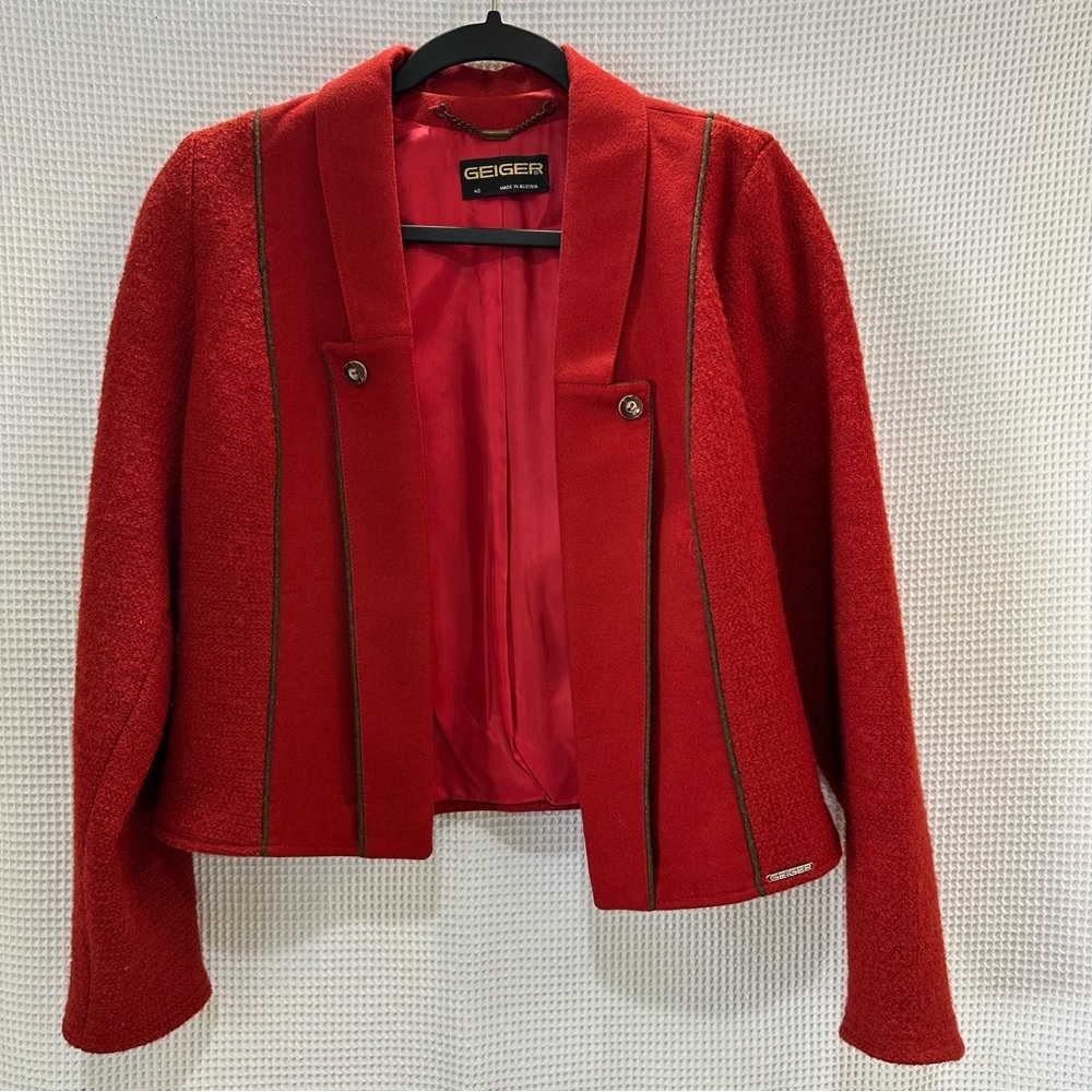 Geiger Women's Red Blazer